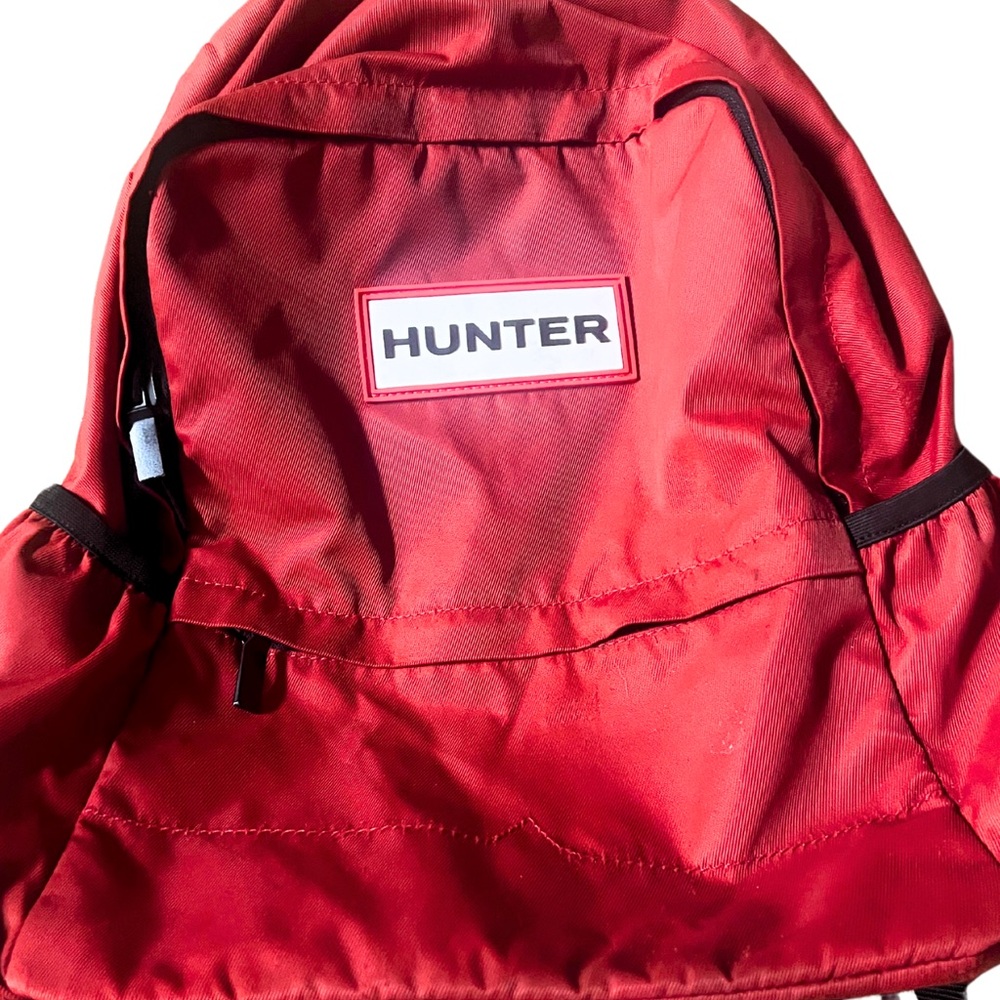 Hunter Original Nylon Backpack Red - image 2